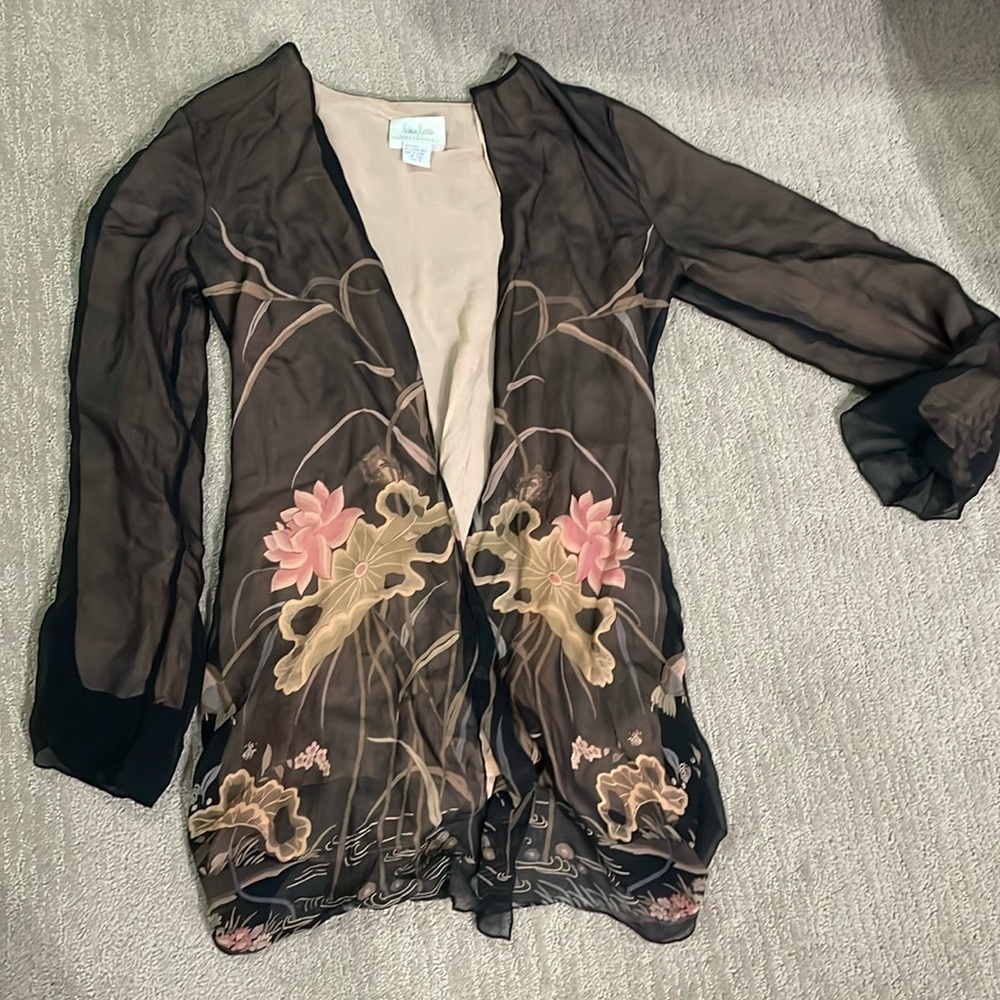 Neiman Marcus silk jacket